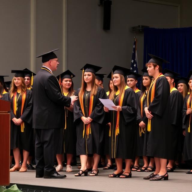 Cohort graduation ceremony