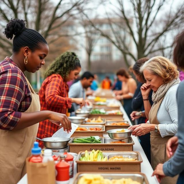 Community meal outreach